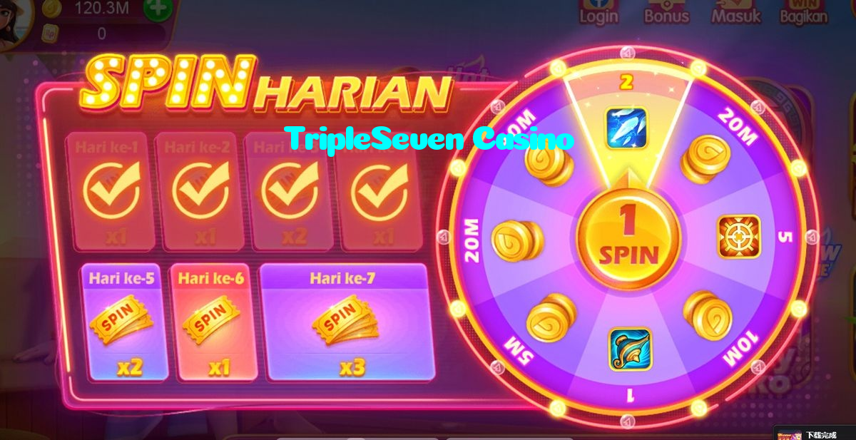 TripleSeven Casino خوش آمدید بونس +600% پیشکش موبائل ایپ کے پروموشن سیکشن میں دکھائی دیتی ہے۔